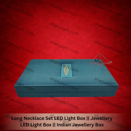 Long Necklace Set LED Light Box || Jewellery LED Light Box || Indian Jewellery Boxes