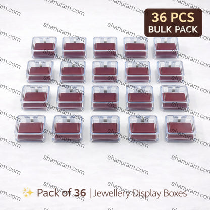 Transparent Tops Box, 36 piece/pack