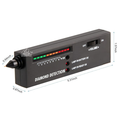 Professional Diamond Tester Pen – Portable High-Accuracy Gemstone Detector for Jewelers