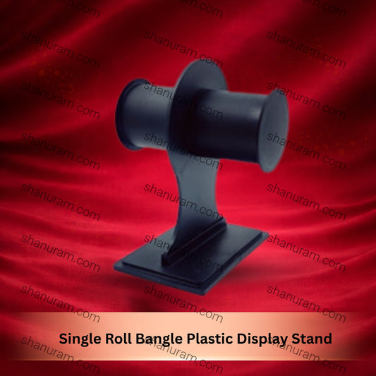 Single Roll Bangle Plastic Display Stand