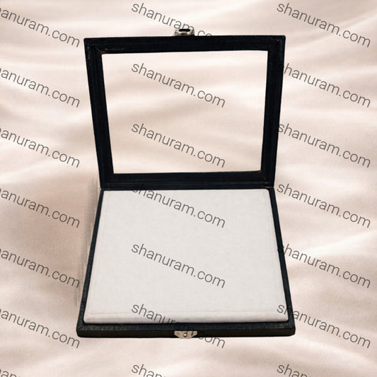 Gemstone Glass Display Storage Box | 8 x 6 inches