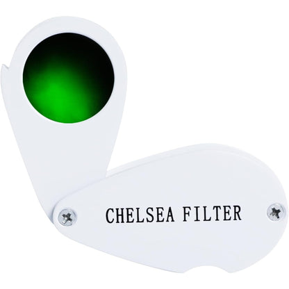 SCJ Chelsea Gemstone Identification Filter – Quickly Detect Real Emeralds, Rubies, Sapphires & Aquamarine – Portable, Durable, Ideal for Jewelers & Gemologists