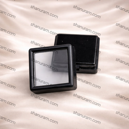 Gem Stone Box Black 20 piece/pack 1.5*1.5 (inch)