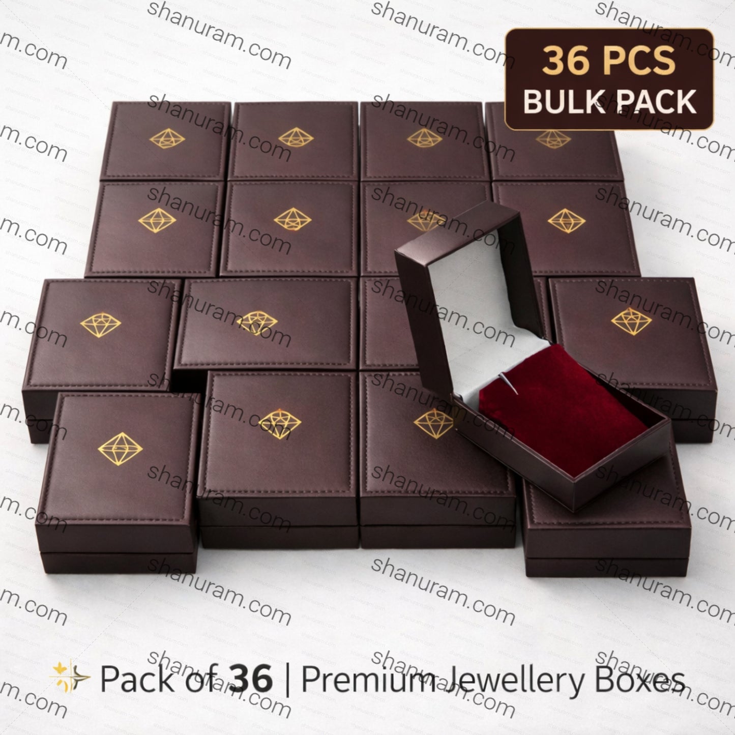 Plastic Vivo Jhumka Box, 36 piece/pack
