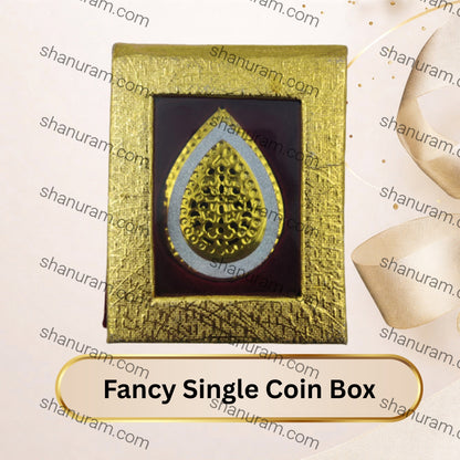 Fancy Golden Single Coin Box