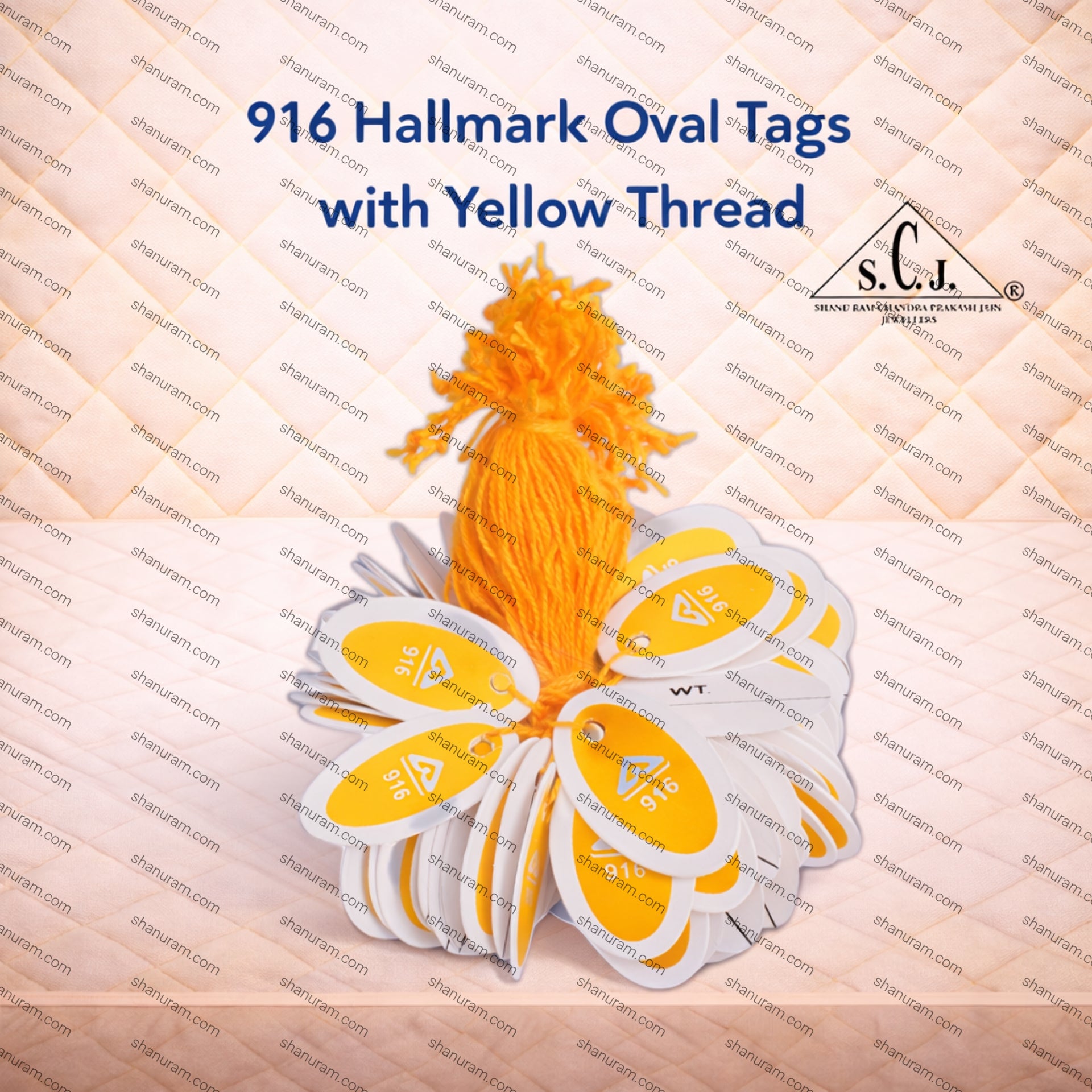 916 Hallmark Jewelry Tags with Thread – Pack of 500 | SCJ – TEZ RAFTAR