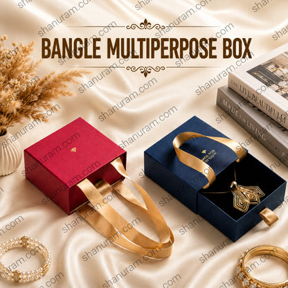 Premium Bangle Multipurpose Slider Handle Gift Box | Custom Jewelry Packaging Box