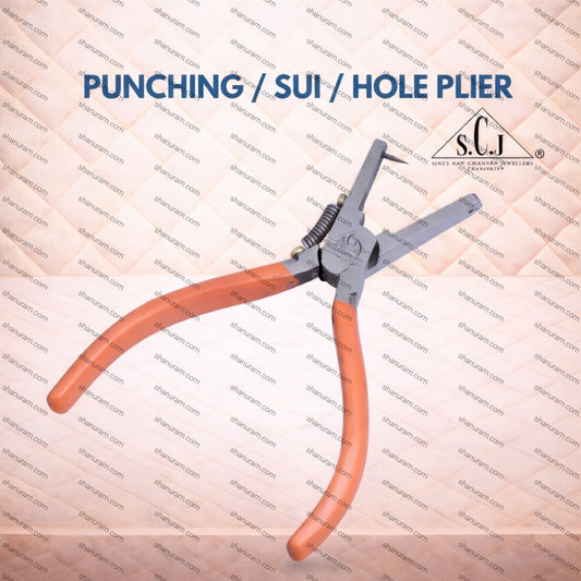 12-Inch Needle Nose Hole Punching Pliers – High-Precision Tool for Crafting, DIY & Jewelry Making