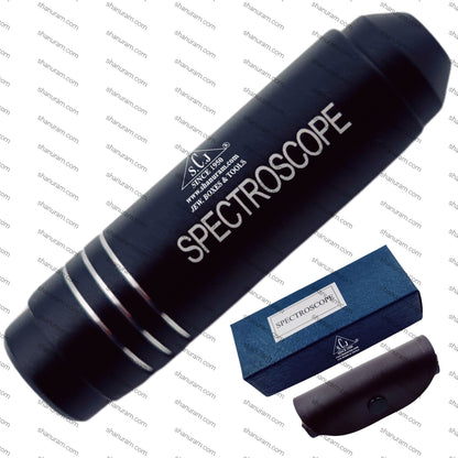 SCJ Pocket Diffraction Grating Gemological Spectroscope for Quick Gemstone Identification