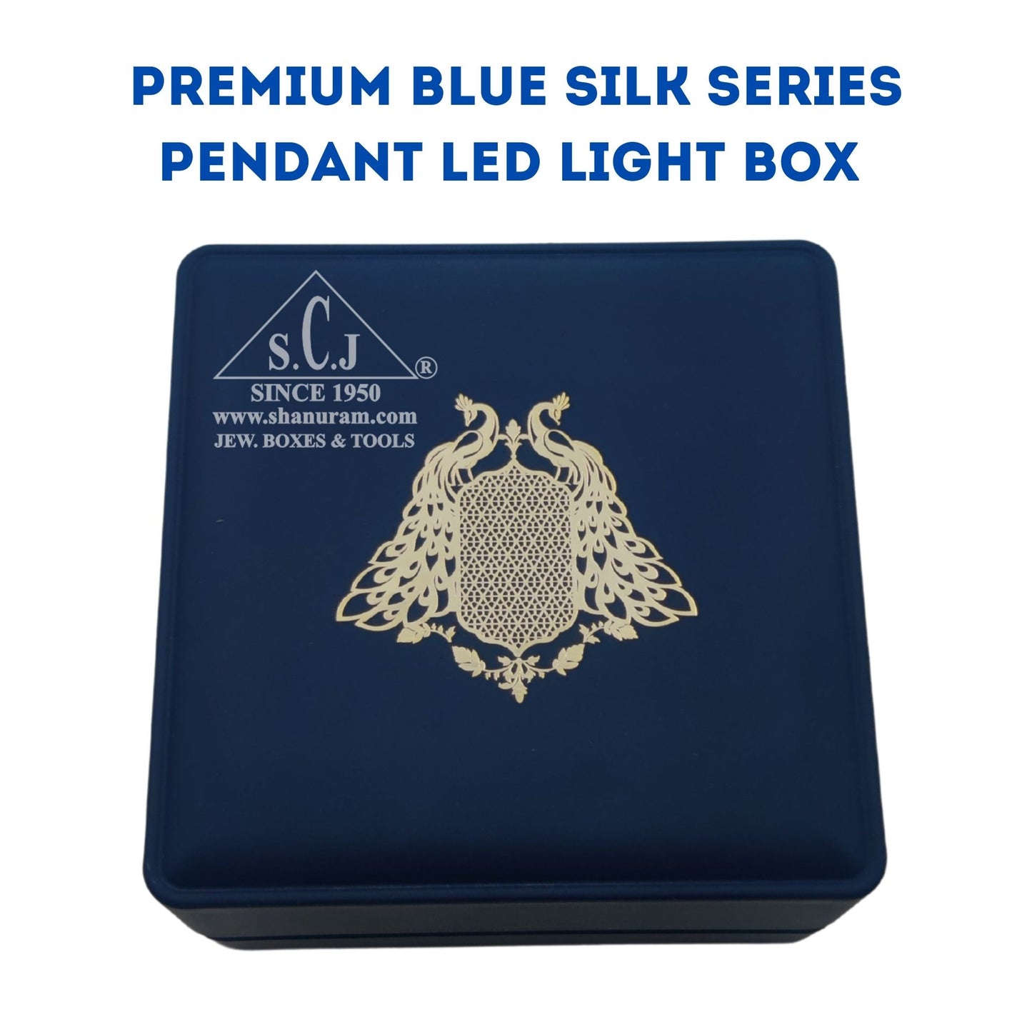 Premium Blue Silk Series Pendant LED Light Box