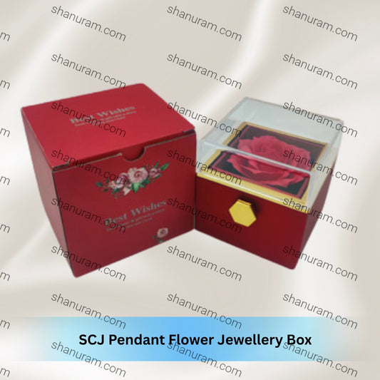 SCJ Pendant Flower Jewellery Box
