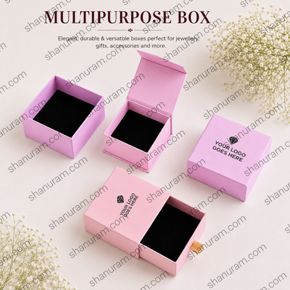Multipurpose Jewellery Box Collection | Top Bottom, Magnetic Flap & Slider Gift Packaging Box | Custom Logo Printing Available