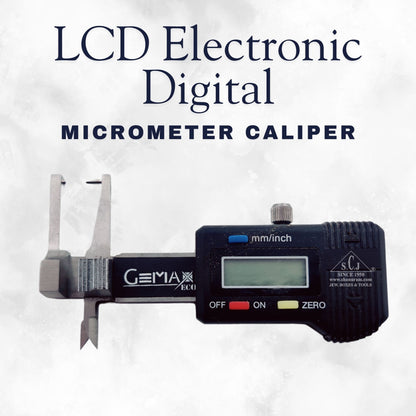 SCJ Electronic Digital Jewelry Micrometer Caliper With measuring range 0-25mm / 0-1"