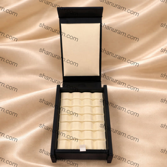 18 Block Cream Stone Box