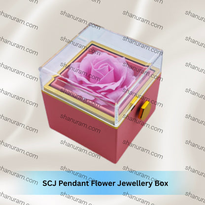 SCJ Pendant Flower Jewellery Box