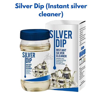 Silver Dip Instant Silver Cleaner | Non-Toxic Silver Polish - 300ml