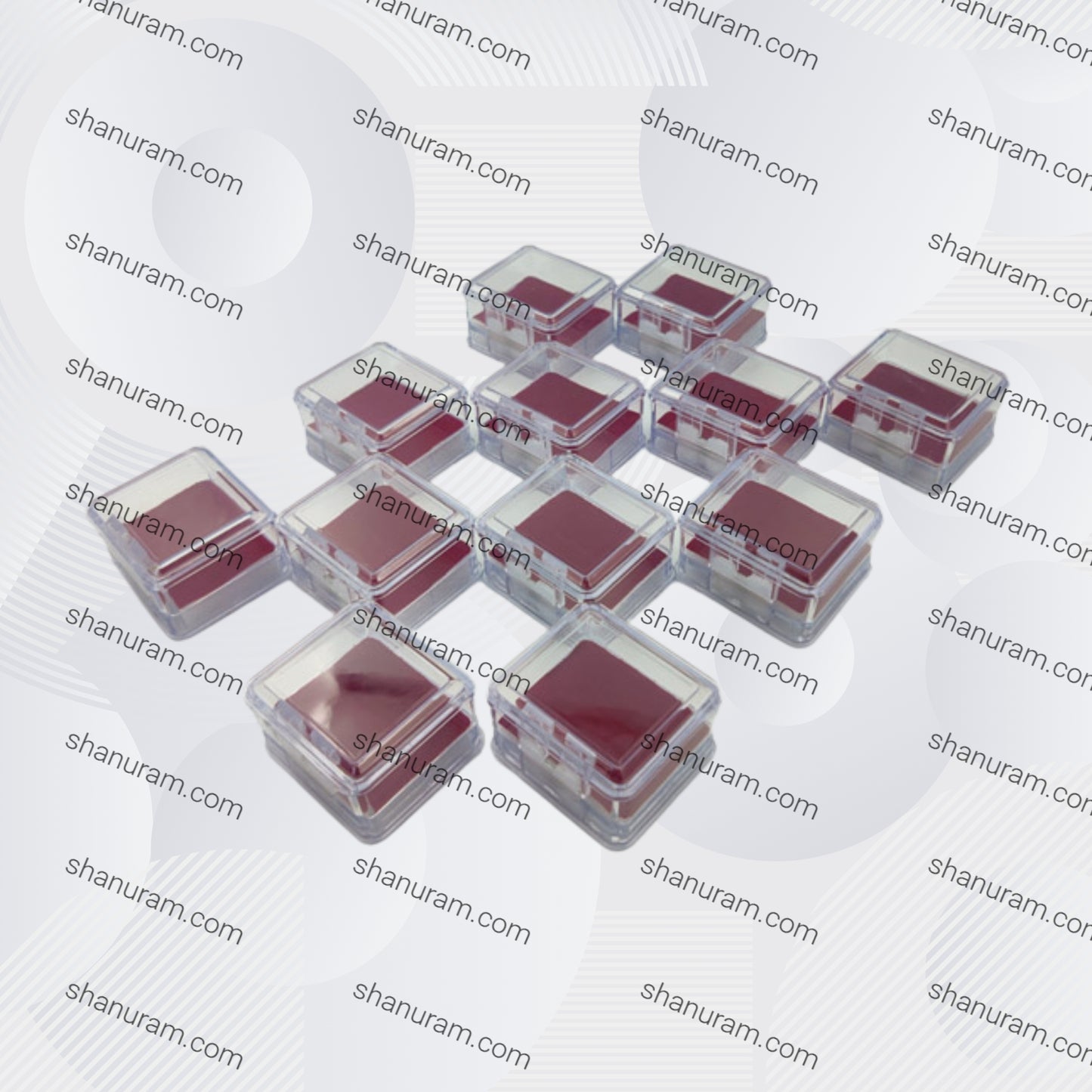 Transparent Ring Box, 36 piece/pack