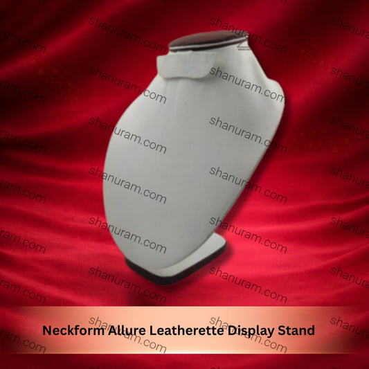 Neckform Allure Leatherette Display Stand, 10" inch