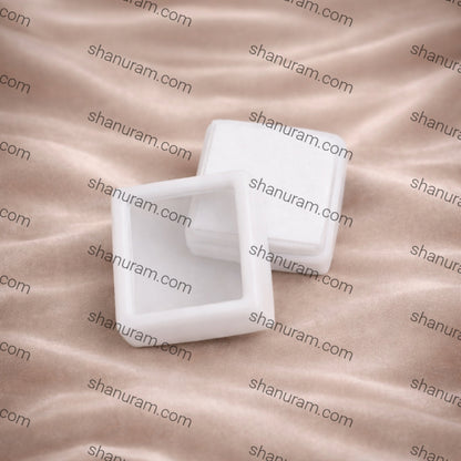 Gem Stone Box White 20 piece/pack 2.5*2.5 (inch)