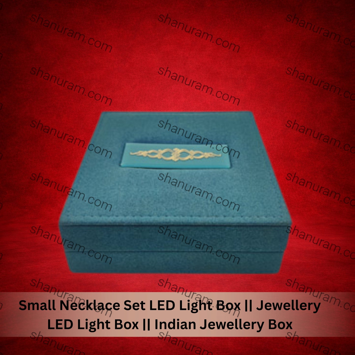 Small Necklace Set LED Light Box || Jewellery LED Light Box || Indian Jewellery Boxes