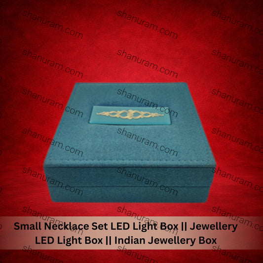 Small Necklace Set LED Light Box || Jewellery LED Light Box || Indian Jewellery Boxes
