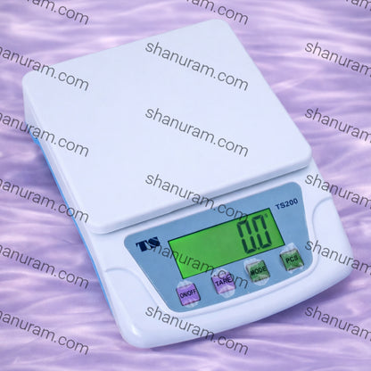 TS200 Electronic Compact Scale 10kg × 0.5g