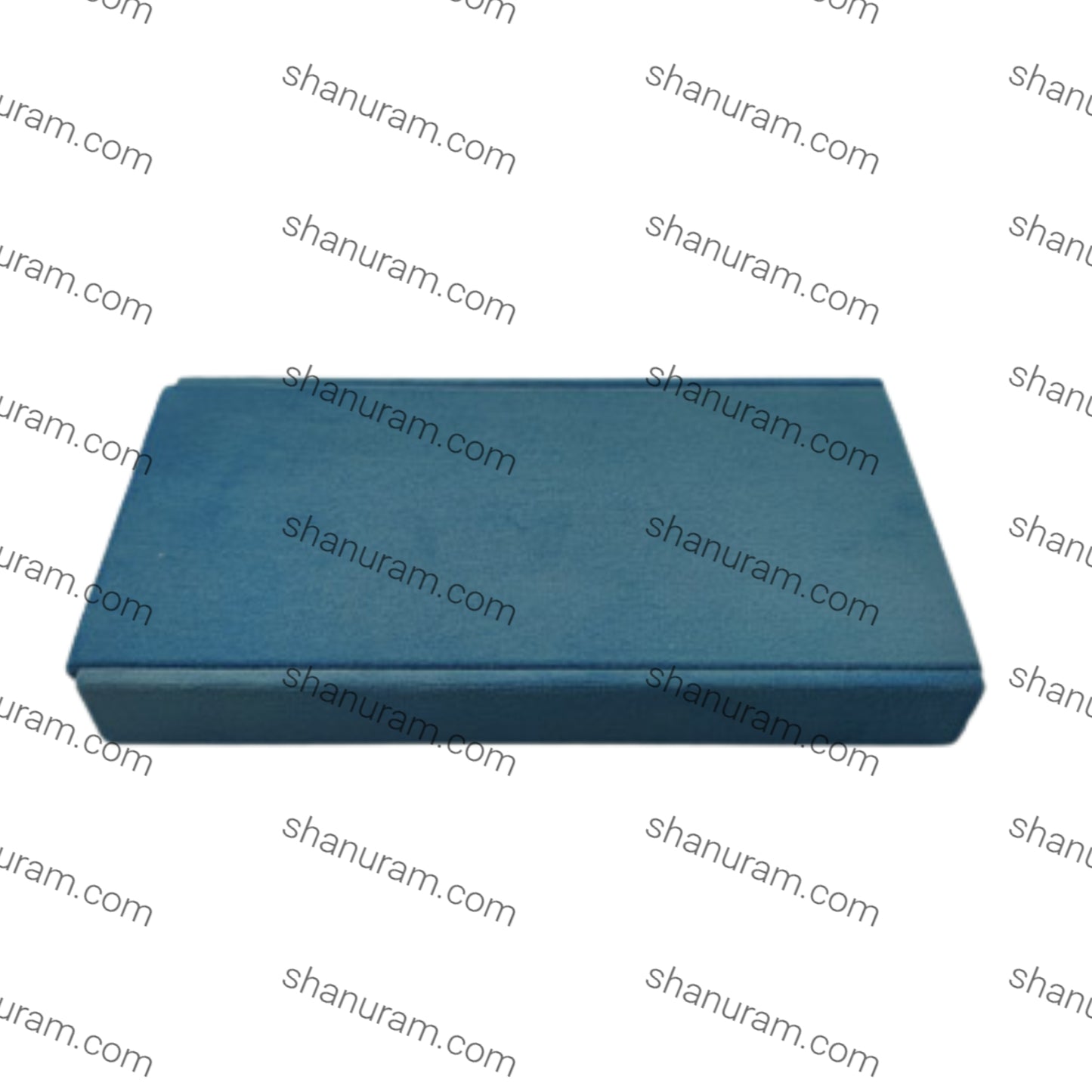50 Block (Cream inside, Blue Suede Outside) Stone Box