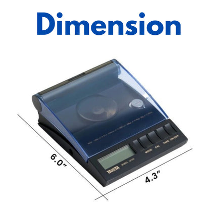 Tanita 1210N Digital Jewellery Scale – 20g x 0.002g | High-Precision Carat & Gram Weighing Scale