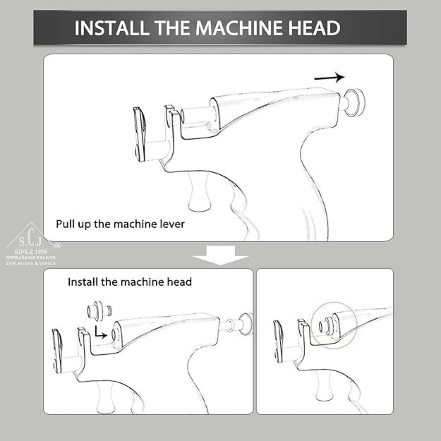 Professional Ear Shot Gun | Ear Piercing Gun Kit with Storage Case