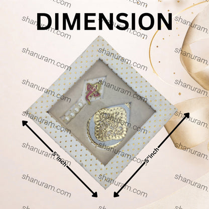 Fancy Single Coin With Ganesh Ji Box