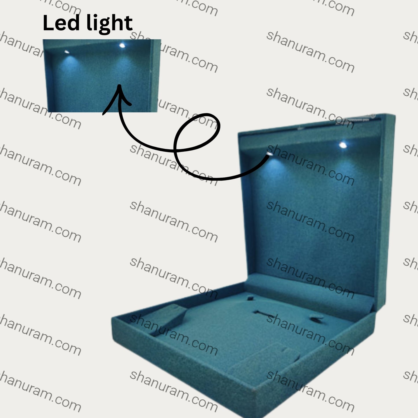 Medium Necklace Set LED Light Box || Jewellery LED Light Box || Indian Jewellery Boxes