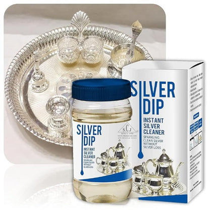 Silver Dip Instant Silver Cleaner | Non-Toxic Silver Polish - 300ml
