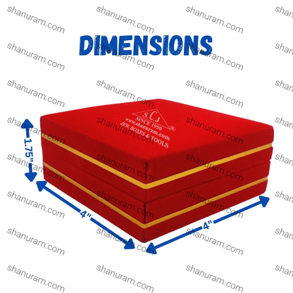 Traditional (Dhoni) Velvet Single Bangle Box