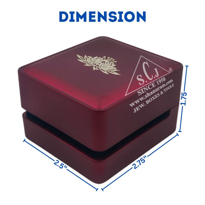 Premium Red Silk Series Earring / tops LED Light box