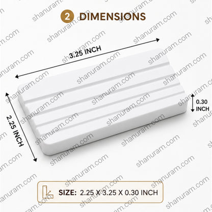 SCJ Gem Display Tray Dimensions 2.25 x 3.25 Inch Diamond Grading Board