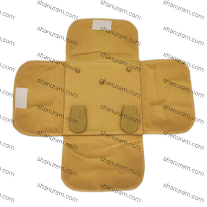 Rust Brown Velvet Medium Necklace Set Folder