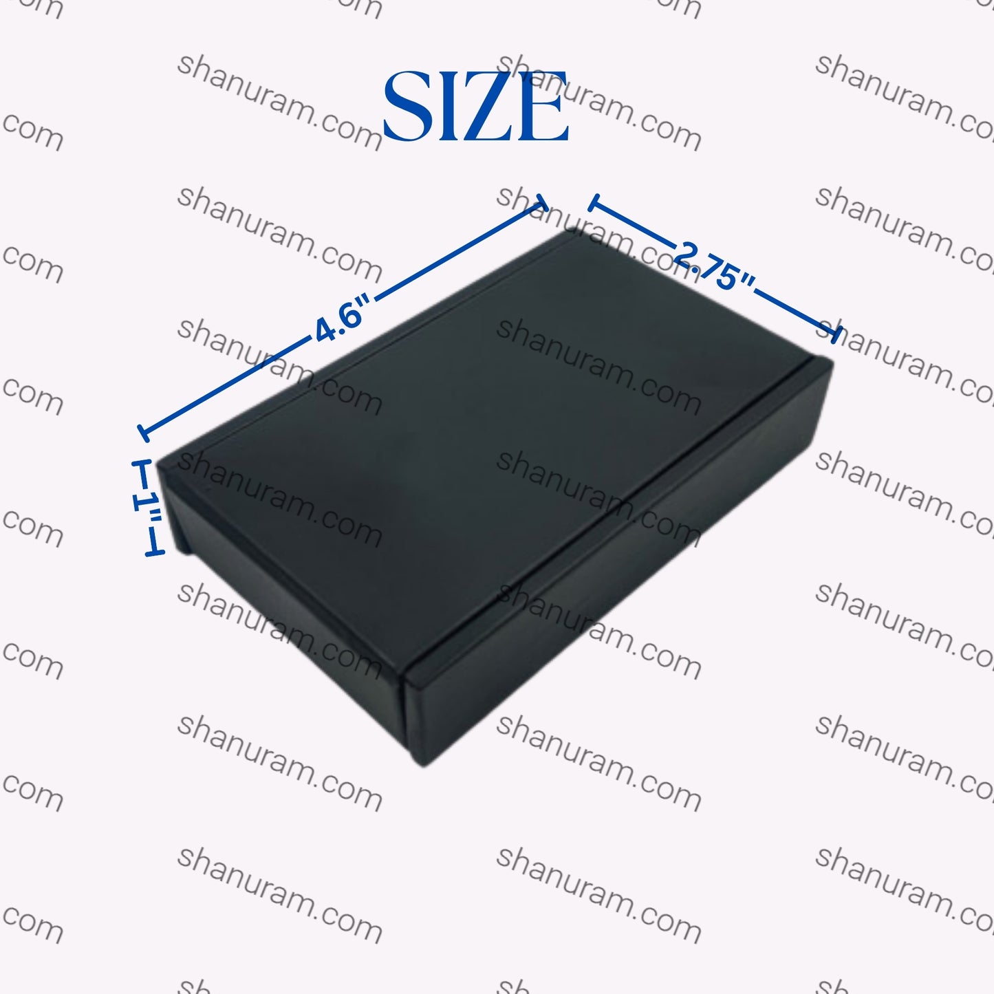 3 Line White Stone Box