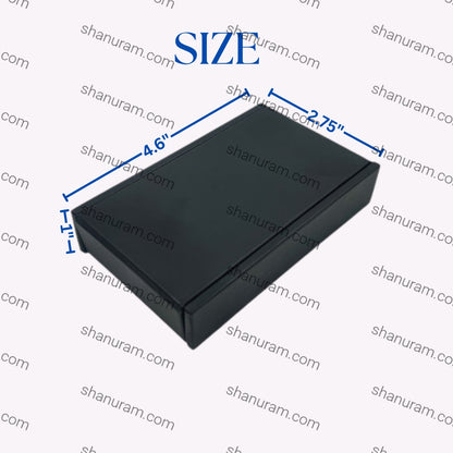 3 Line White Stone Box