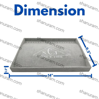 20-Hook Chain Jewellery Stock Display Tray