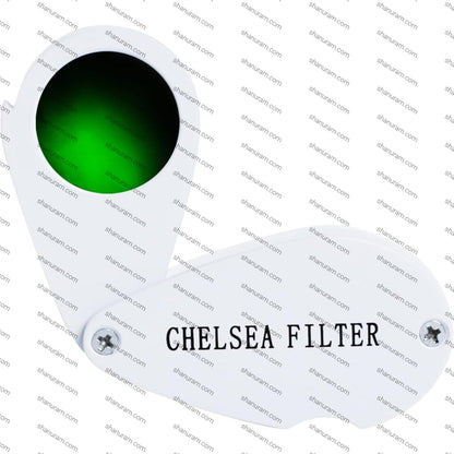 SCJ Chelsea Gemstone Identification Filter – Quickly Detect Real Emeralds, Rubies, Sapphires & Aquamarine – Portable, Durable, Ideal for Jewelers & Gemologists