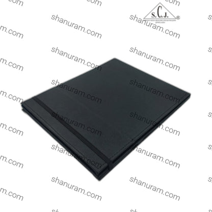 Portable Proffessional Make up Book Mirror With Sturdy Balck Rexine Frame