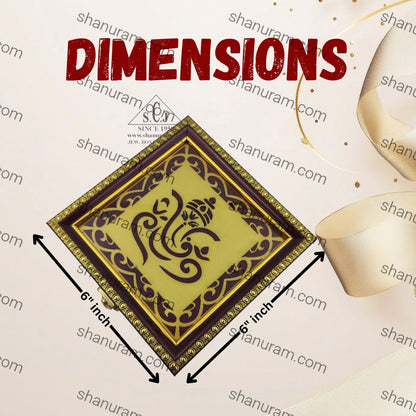 Premium 5g Red Wooden 7-Coin Square Box (Pack of 10) | Elegant Ginni Gift Box for 5g Silver & Gold Coins (Sikka)