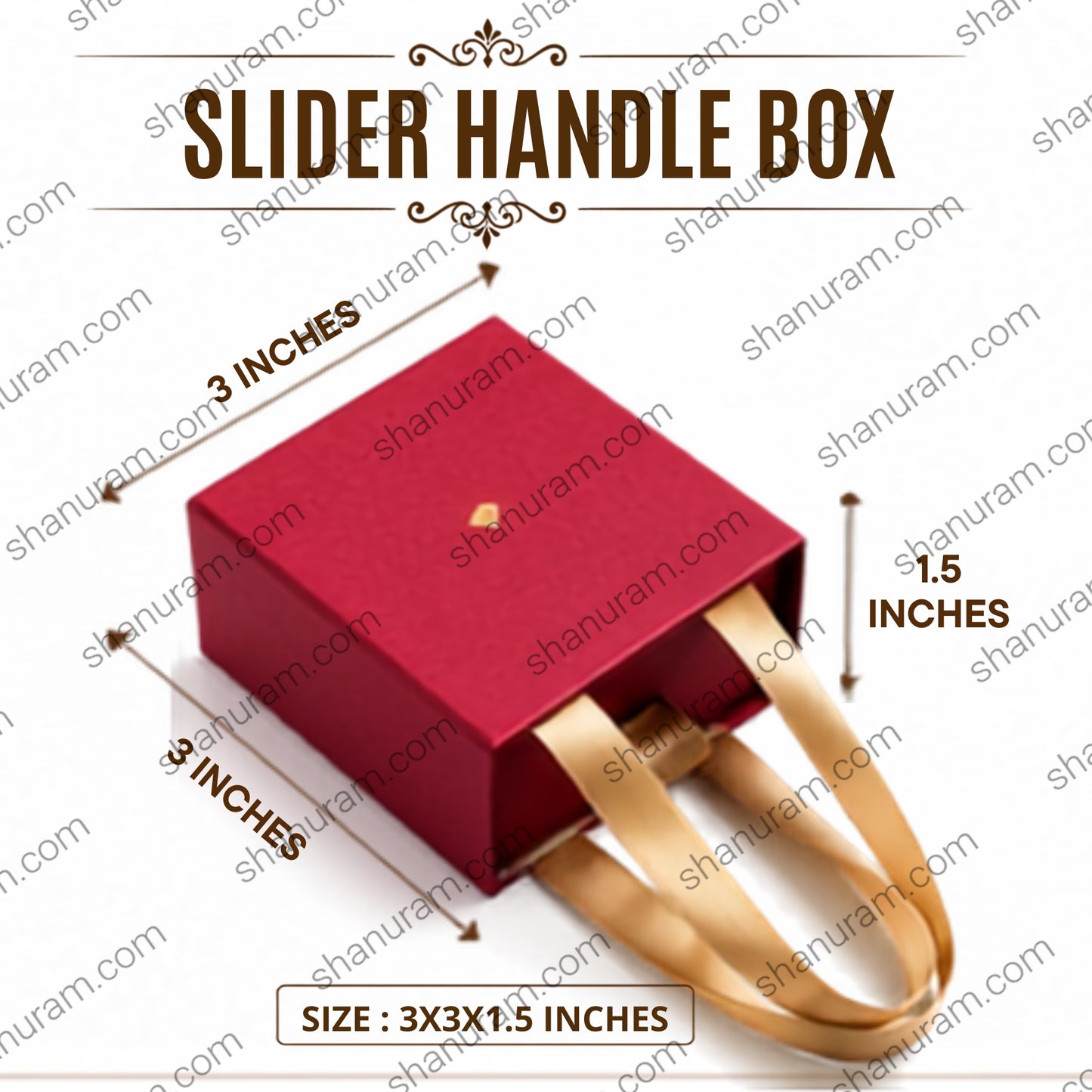 Premium Bangle Multipurpose Slider Handle Gift Box | Custom Jewelry Packaging Box