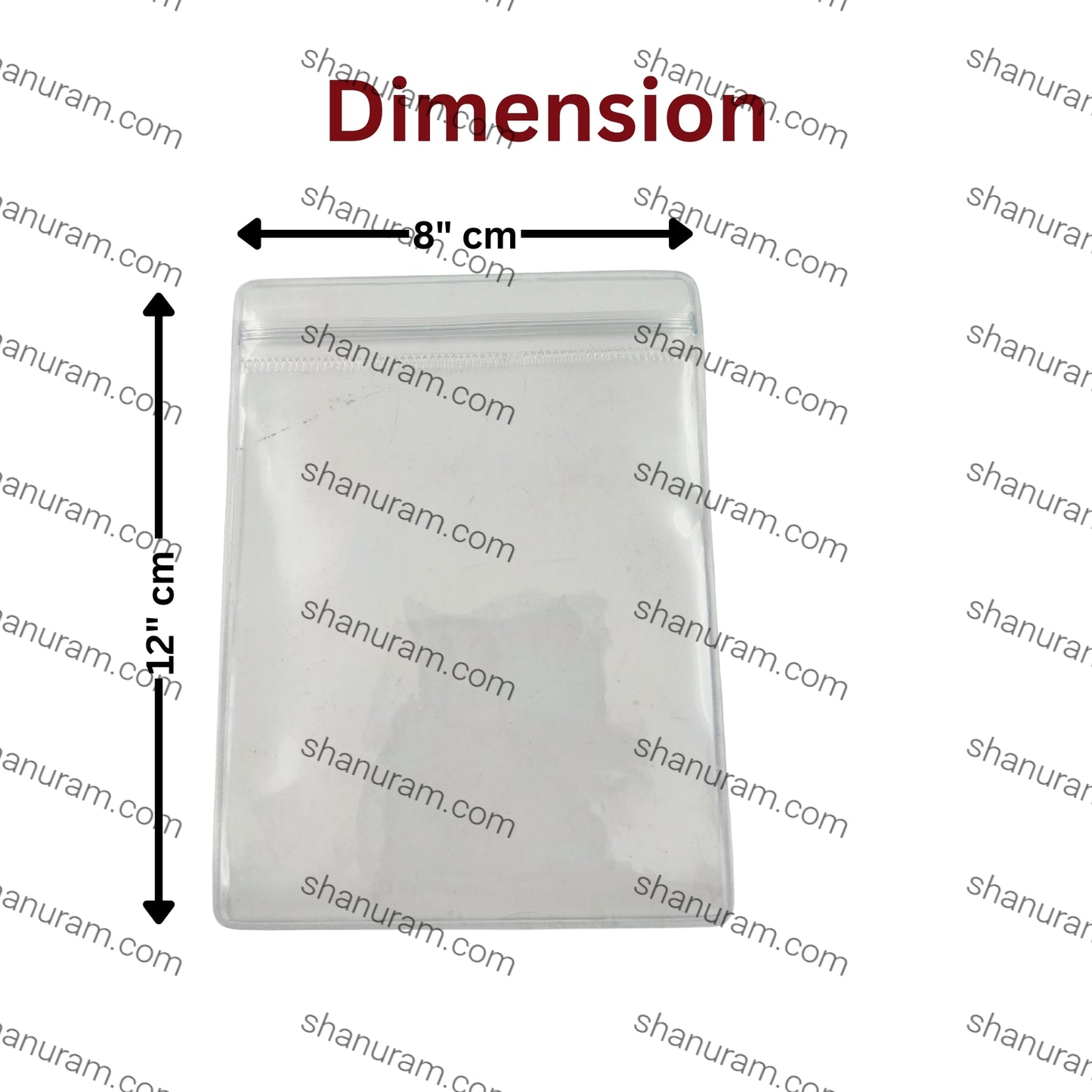 Hard Zip Lock Pouch – 100 Piece Pack (12x18 cm) | Heavy-Duty Resealable Bags