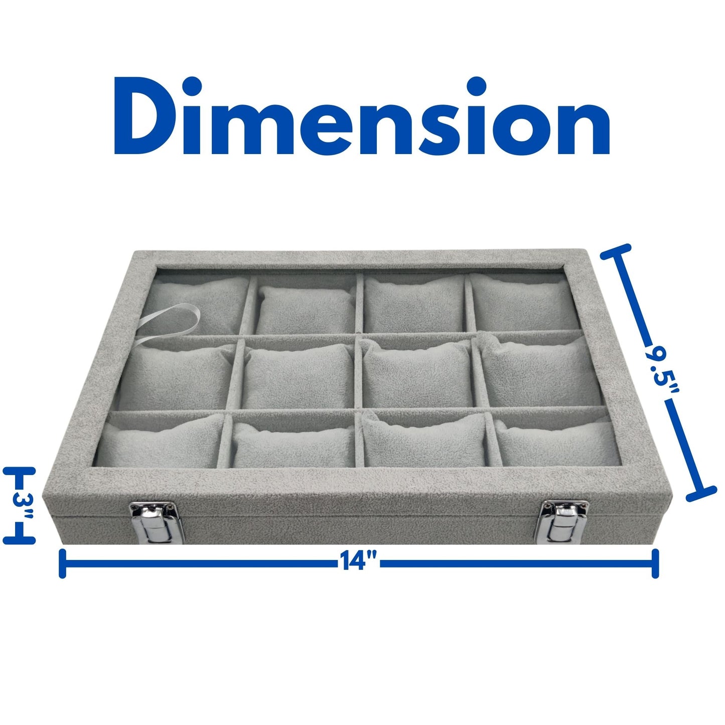 12-Grid Bracelet Stock Display Box | Bracelet Stock Display Box