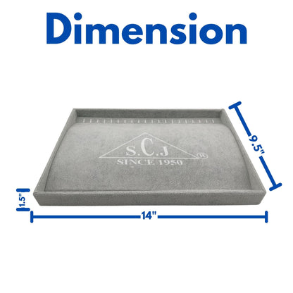 20-Hook Chain Jewellery Stock Display Tray