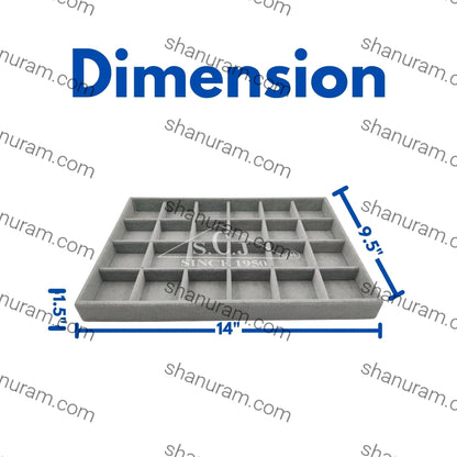 24-Grid Jewellery Stock Display Tray