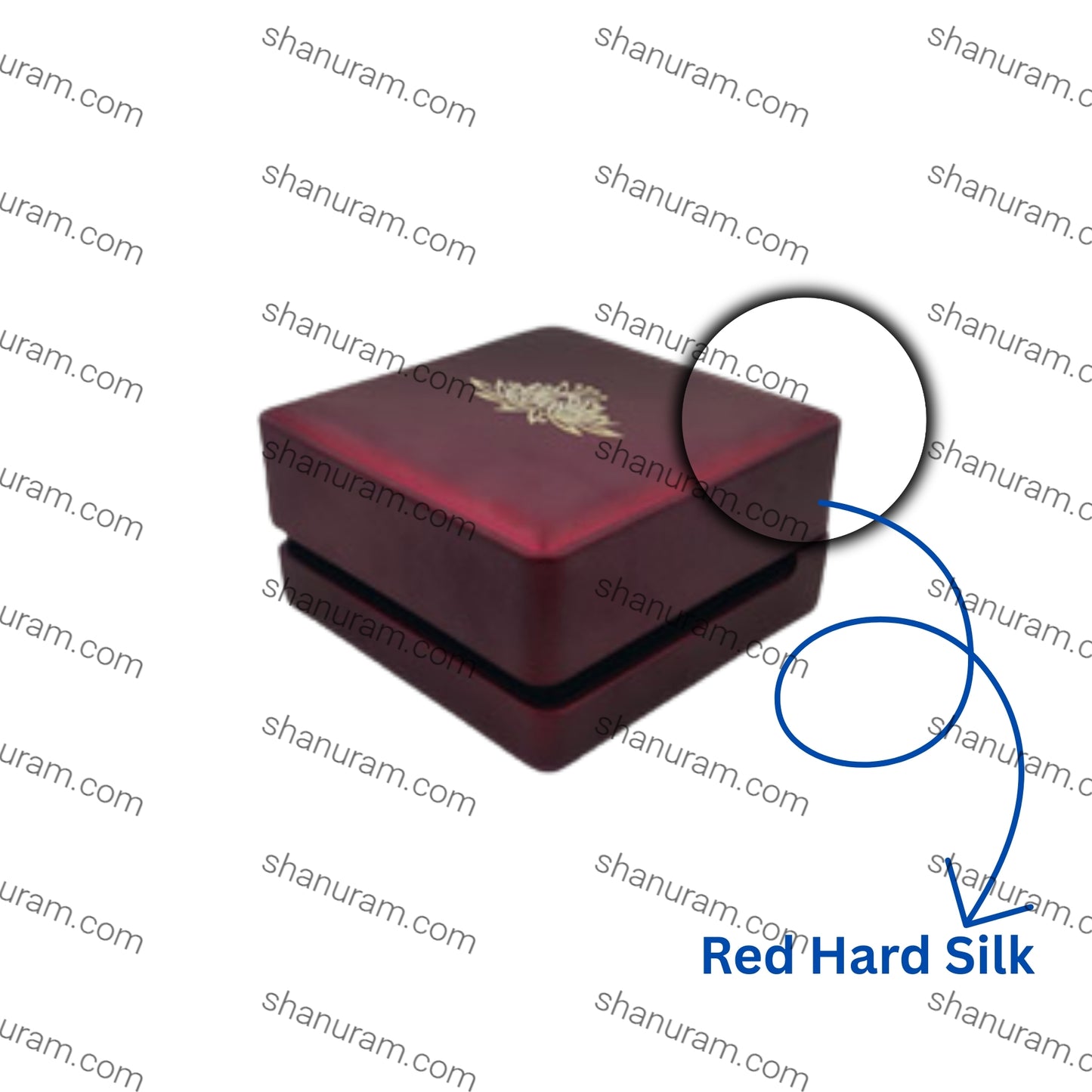 Premium Red Silk Series Single Bangle LED Light Box