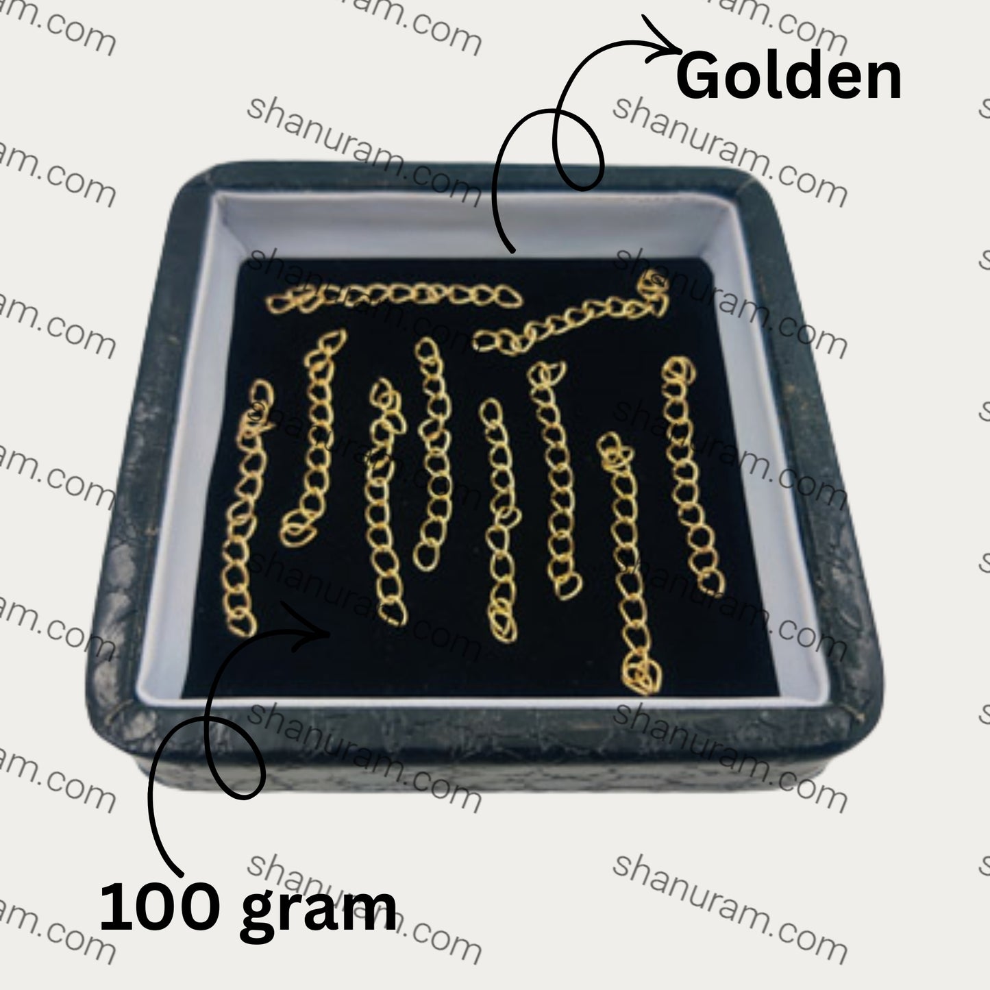 SCJ Metal Necklace/ Bracelet Extender Chain Set