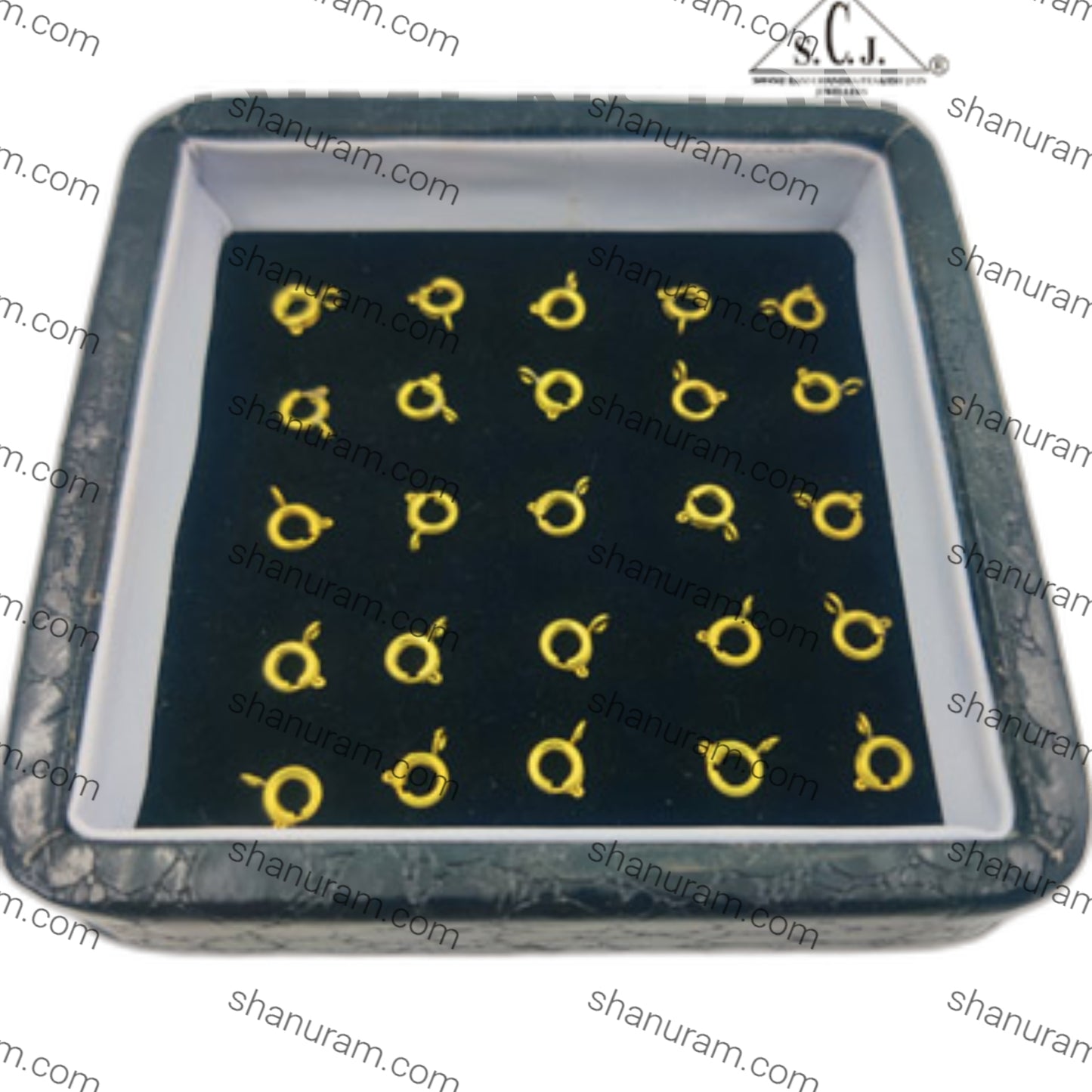 SCJ 6mm Open Spring Ring Round | Nickle
